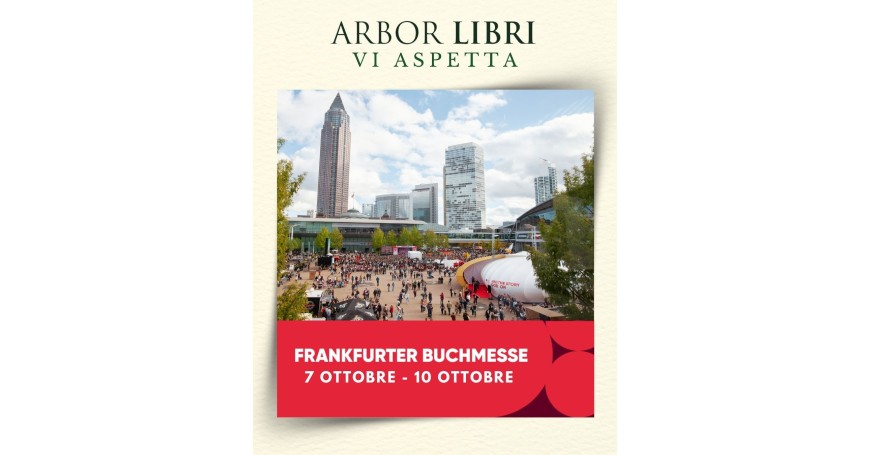 Arbor Libri alla Frankfurter Buchmesse 2026: vi aspettiamo al Padiglione 3.1!